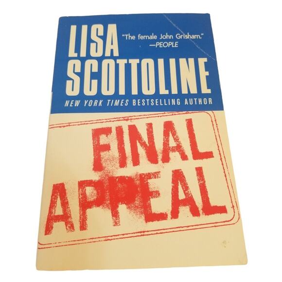 Final Appeal By Scottoline‎ Lisa , Paperback - Picture 1 of 5
